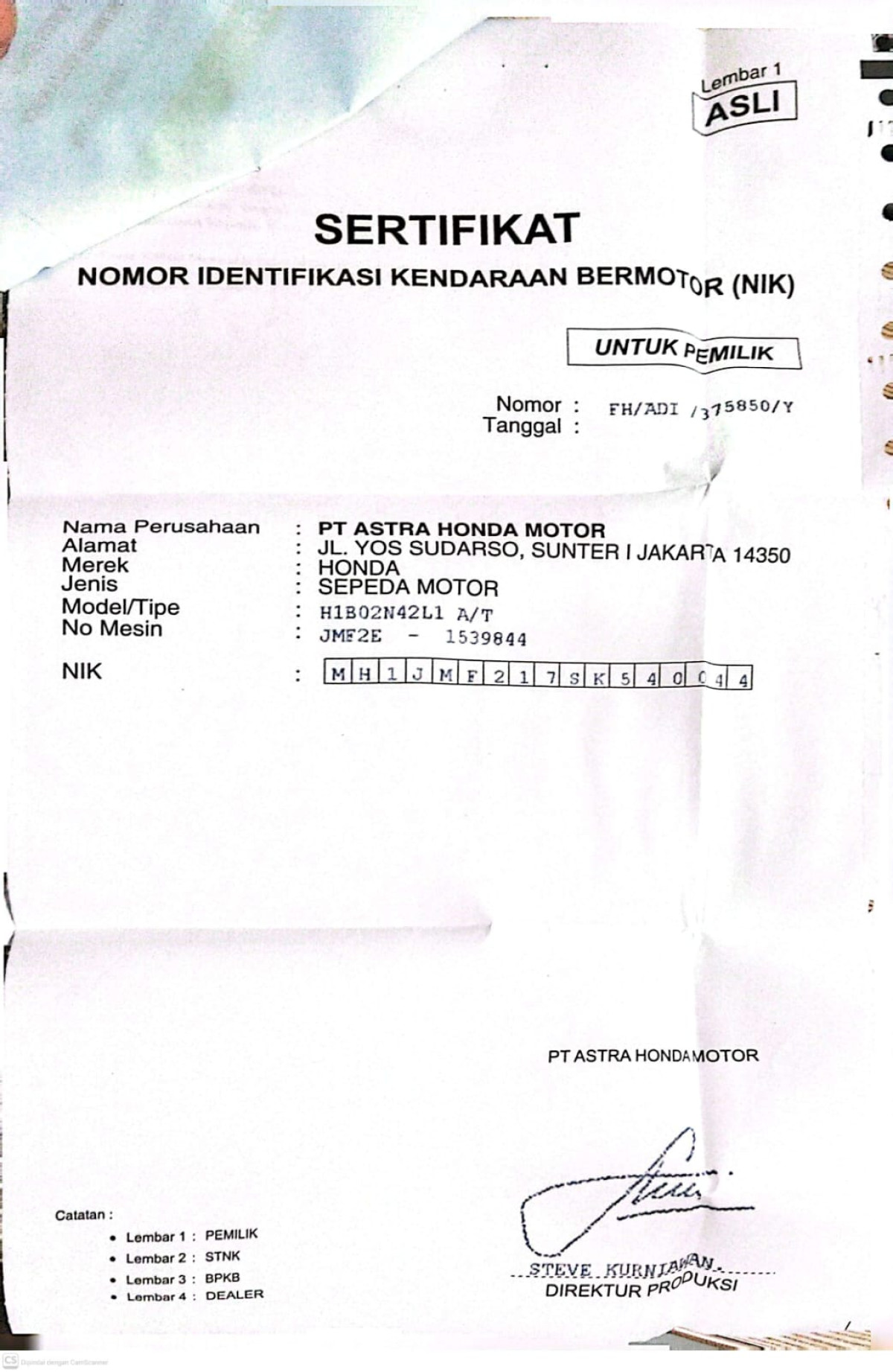 HONDA BEAT