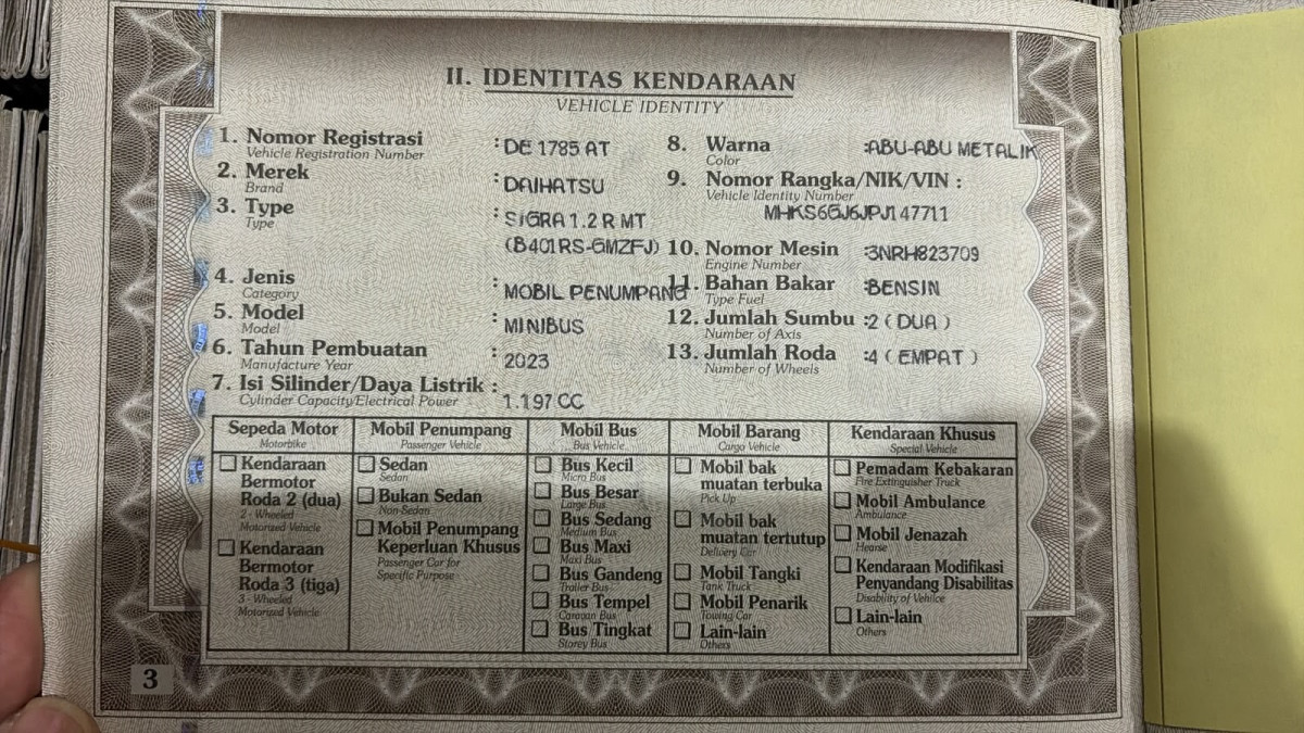 DAIHATSU SIGRA  R