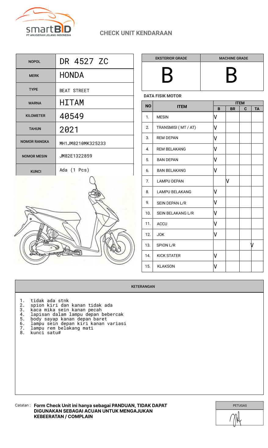 HONDA  BEAT STREET