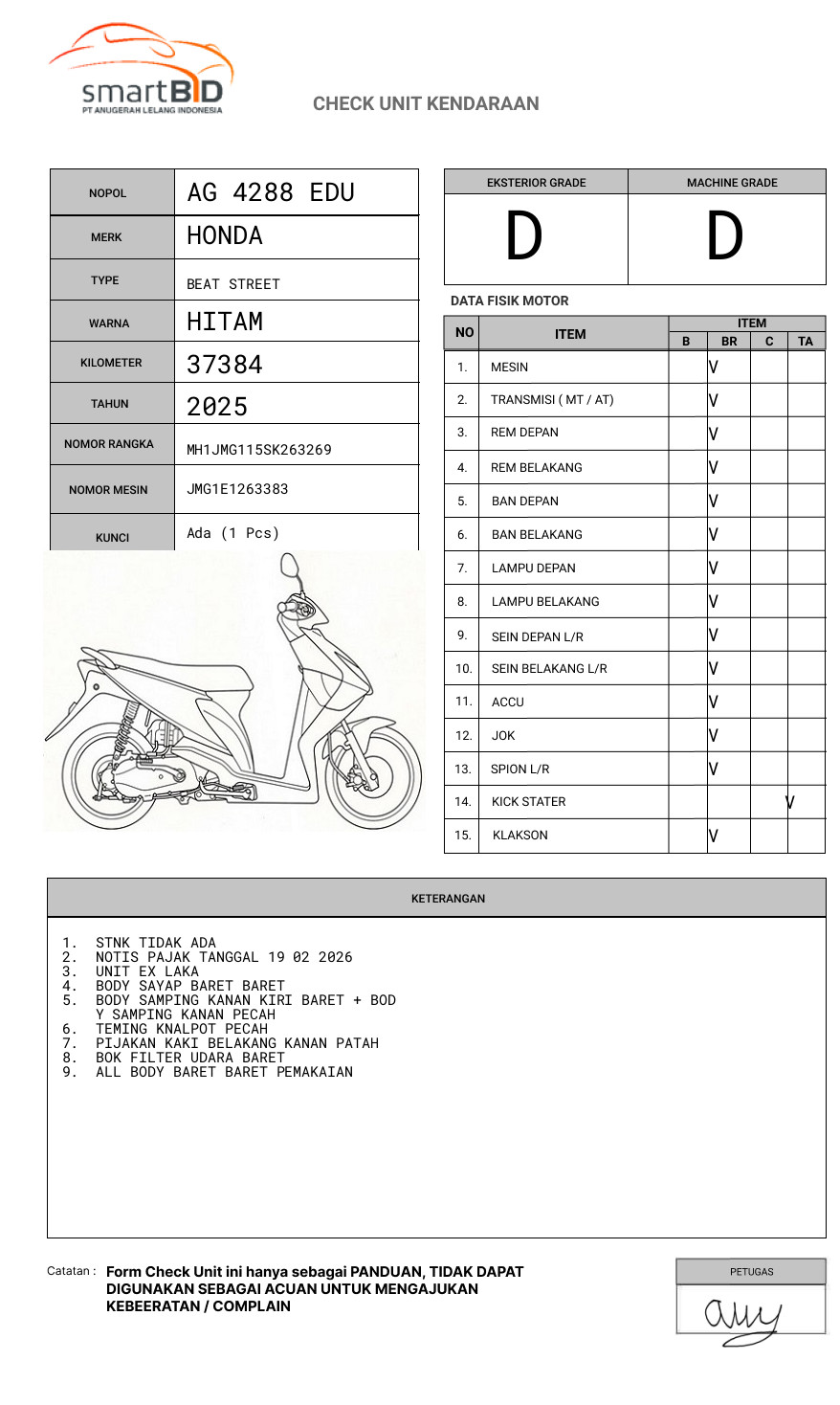 HONDA  BEAT STREET