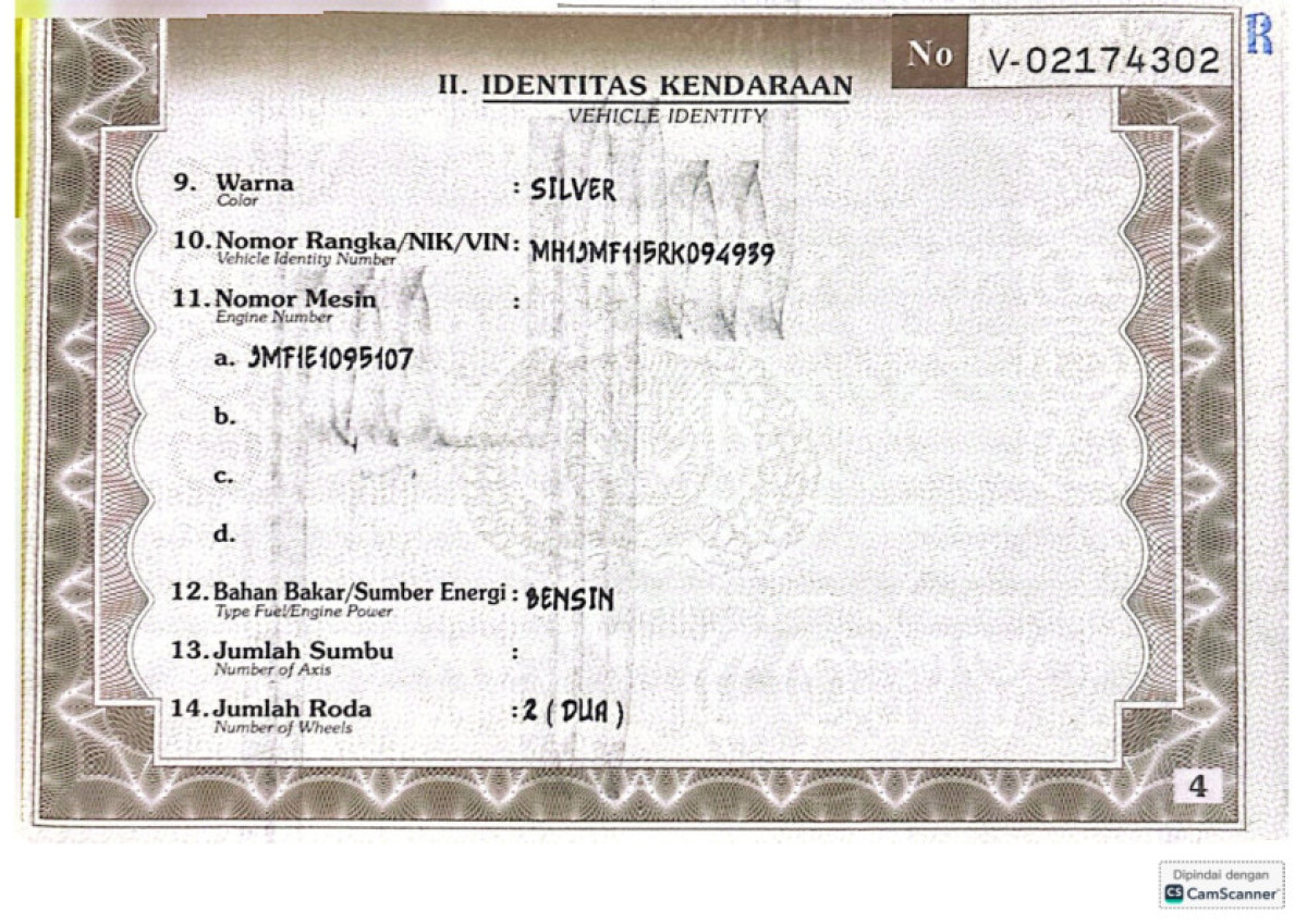 HONDA ALL NEW BEAT DELUXE ESP CBB ISS