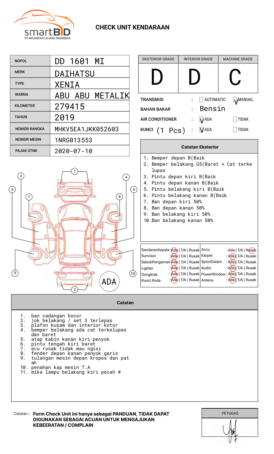 DAIHATSU XENIA