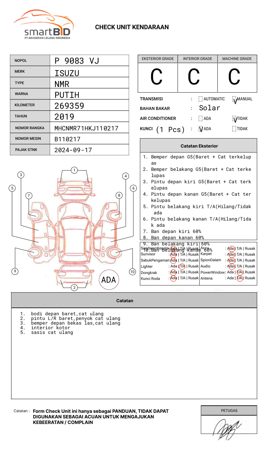 ISUZU NMR 71T HD 6.1