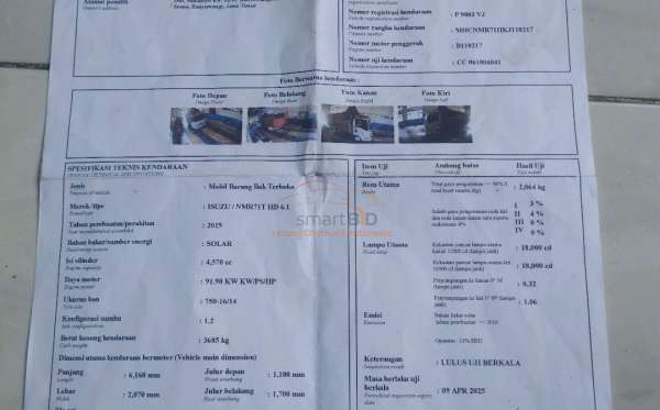 ISUZU NMR 71T HD 6.1