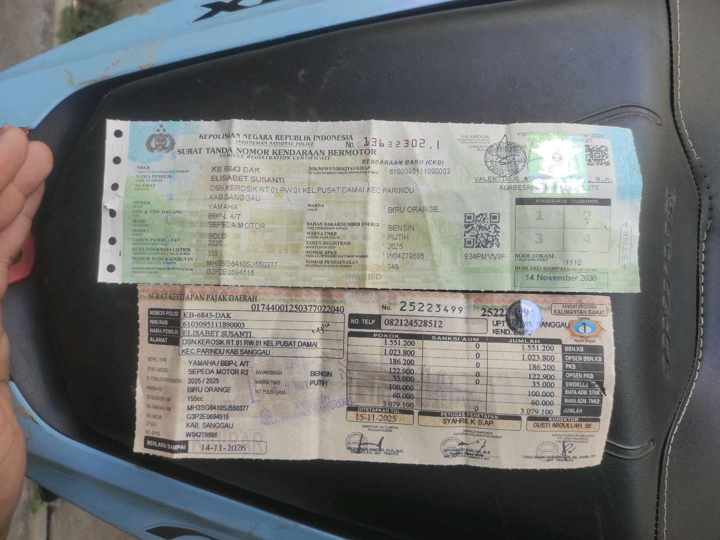 YAMAHA  AEROX 155