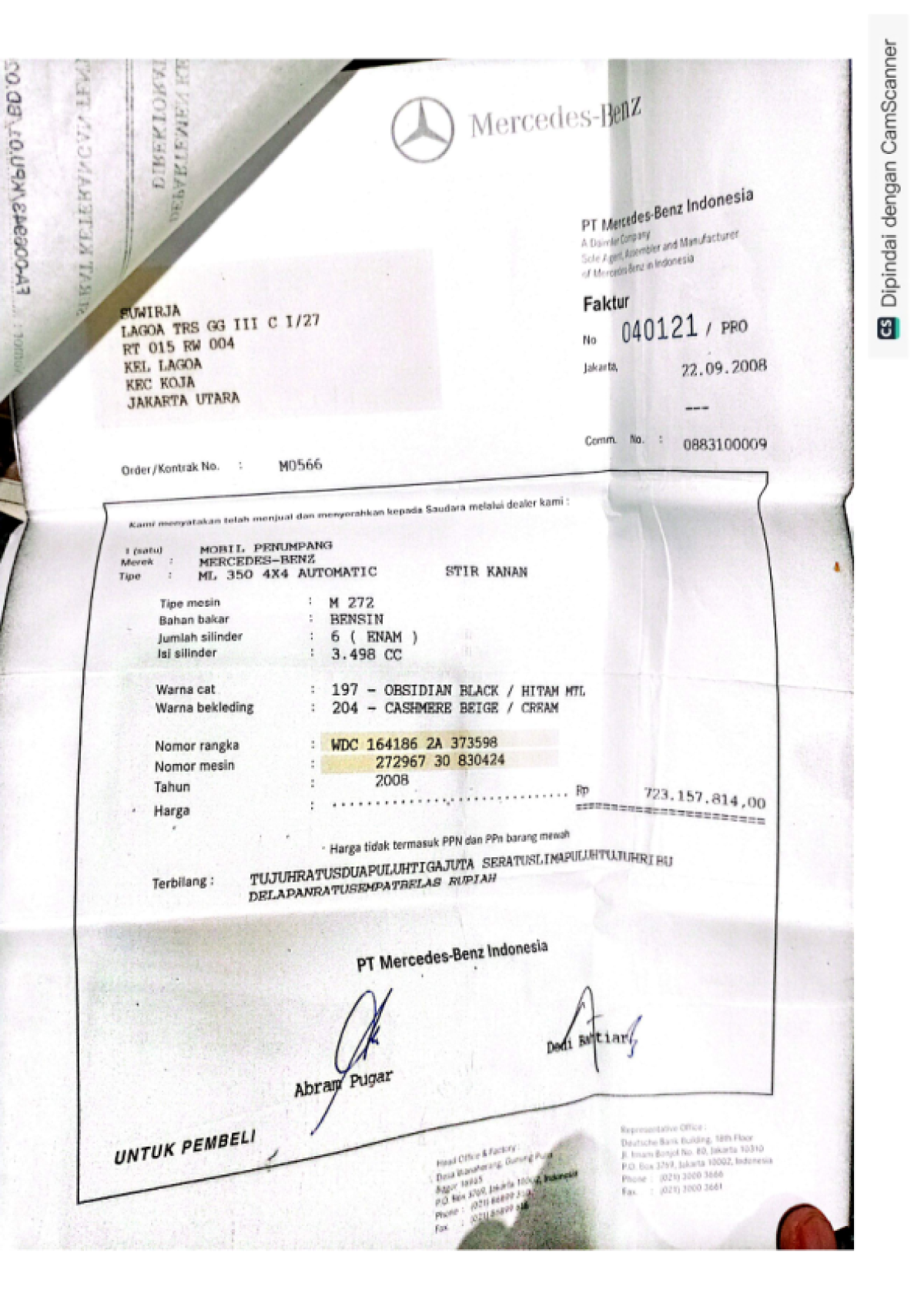 MERCEDES BENZ ML 350