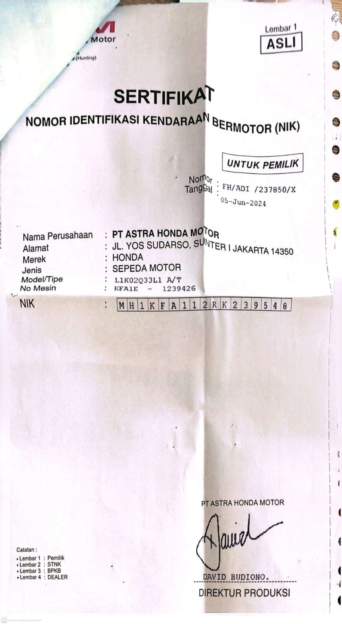 HONDA VARIO 160