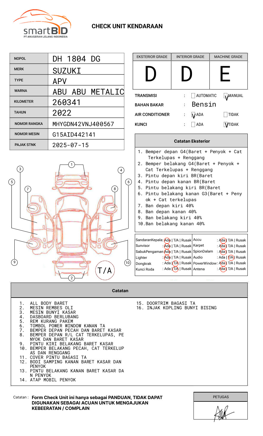 SUZUKI  APV