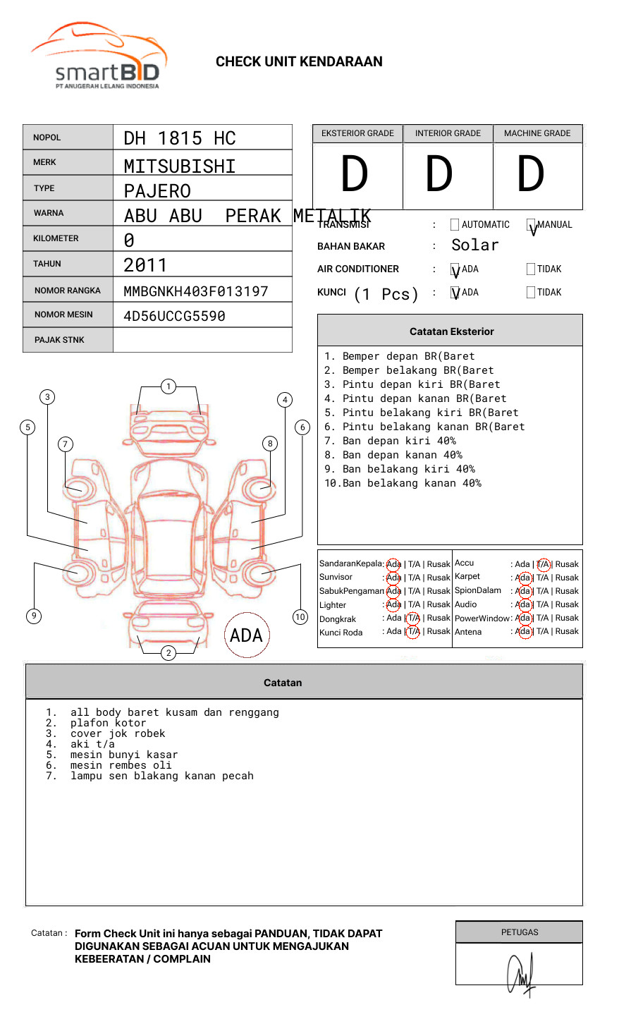 MITSUBISHI  PAJERO  SPORT GLX