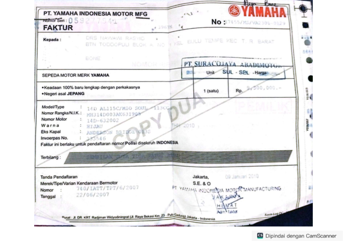 YAMAHA MIO SOUL