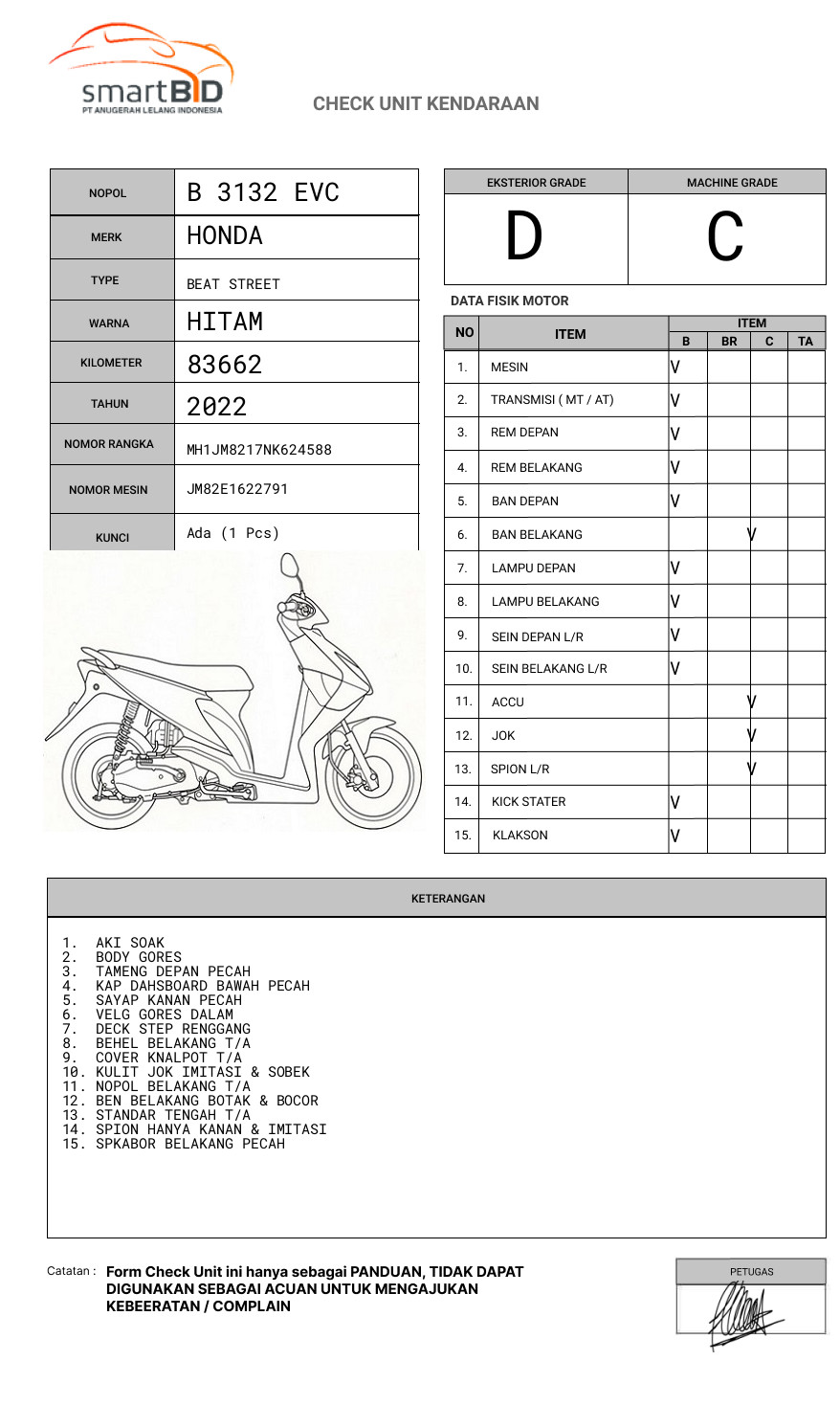 HONDA  BEAT STREET