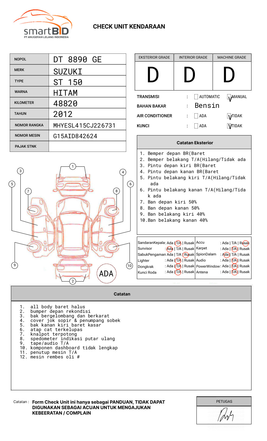 SUZUKI  ST 150