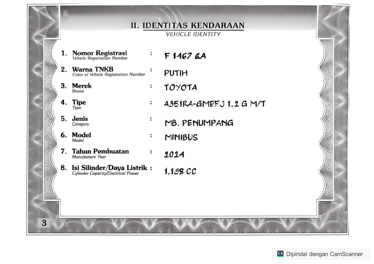 TOYOTA AGYA 1.2 G