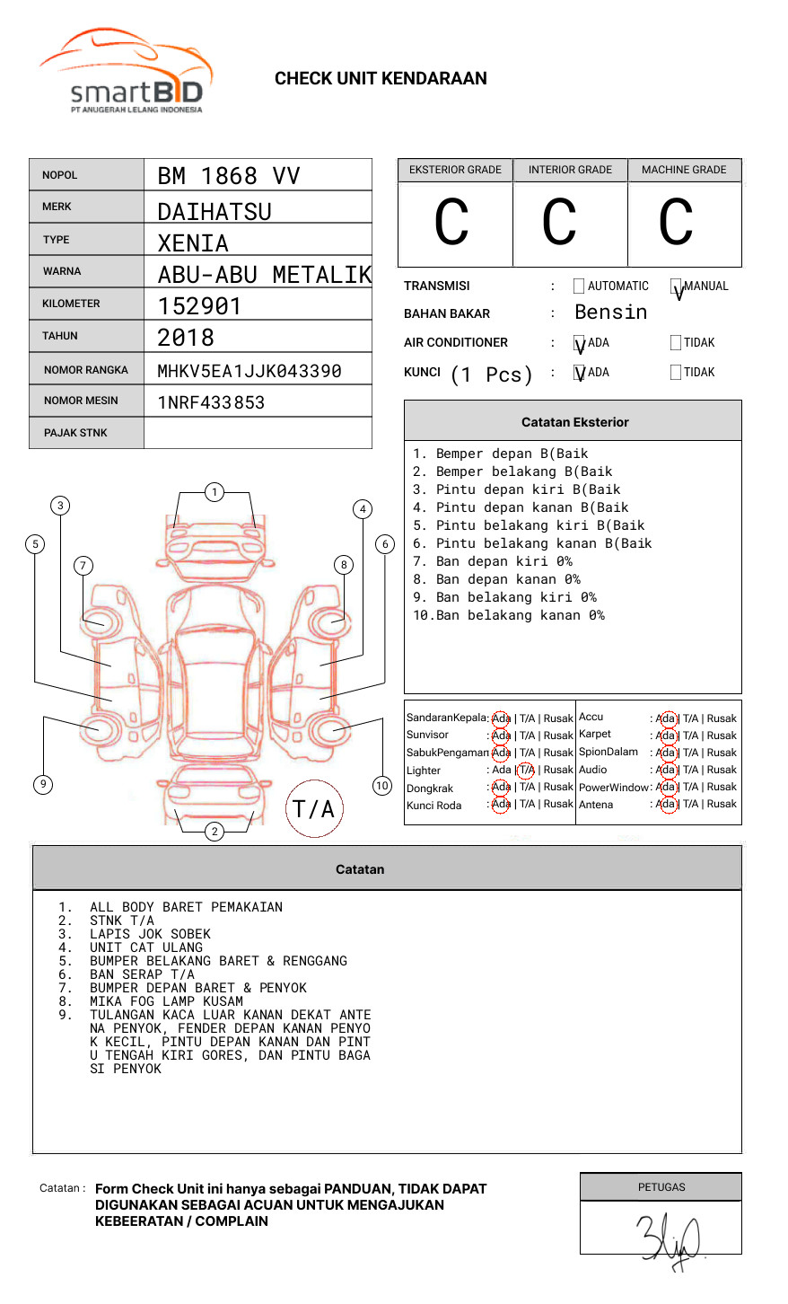 DAIHATSU  XENIA  1.3 X