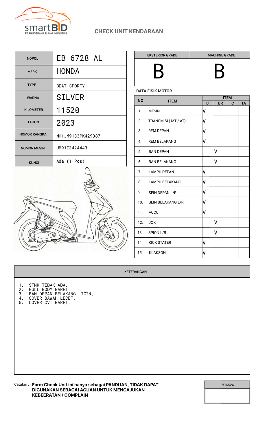 HONDA BEAT SPORTY