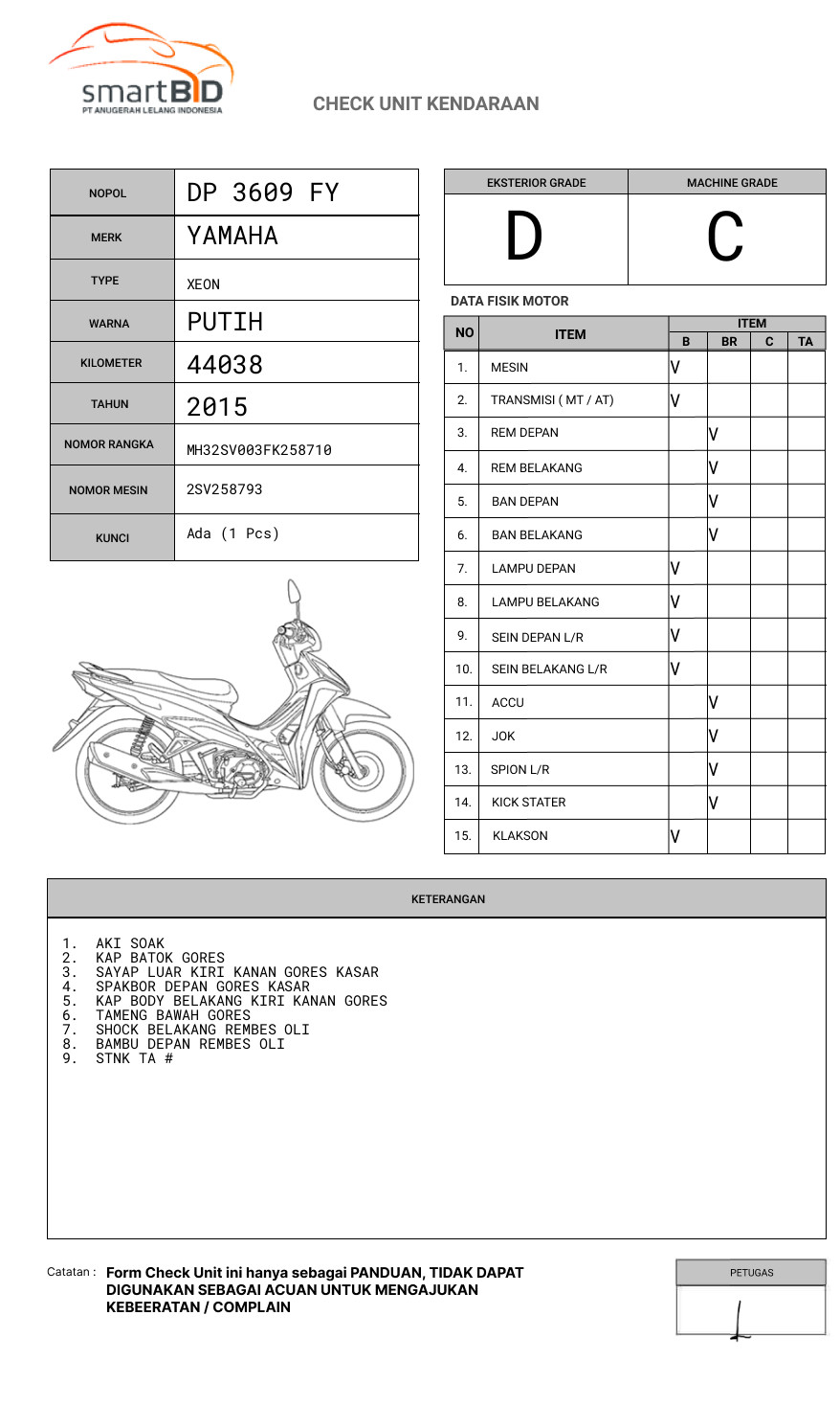 YAMAHA  XEON