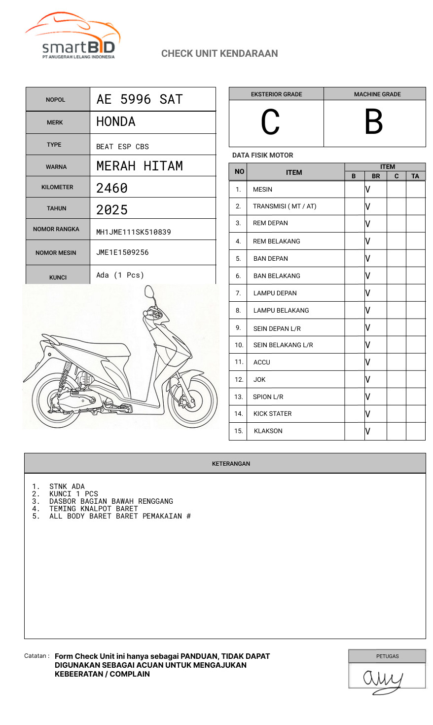 HONDA BEAT ESP CBS