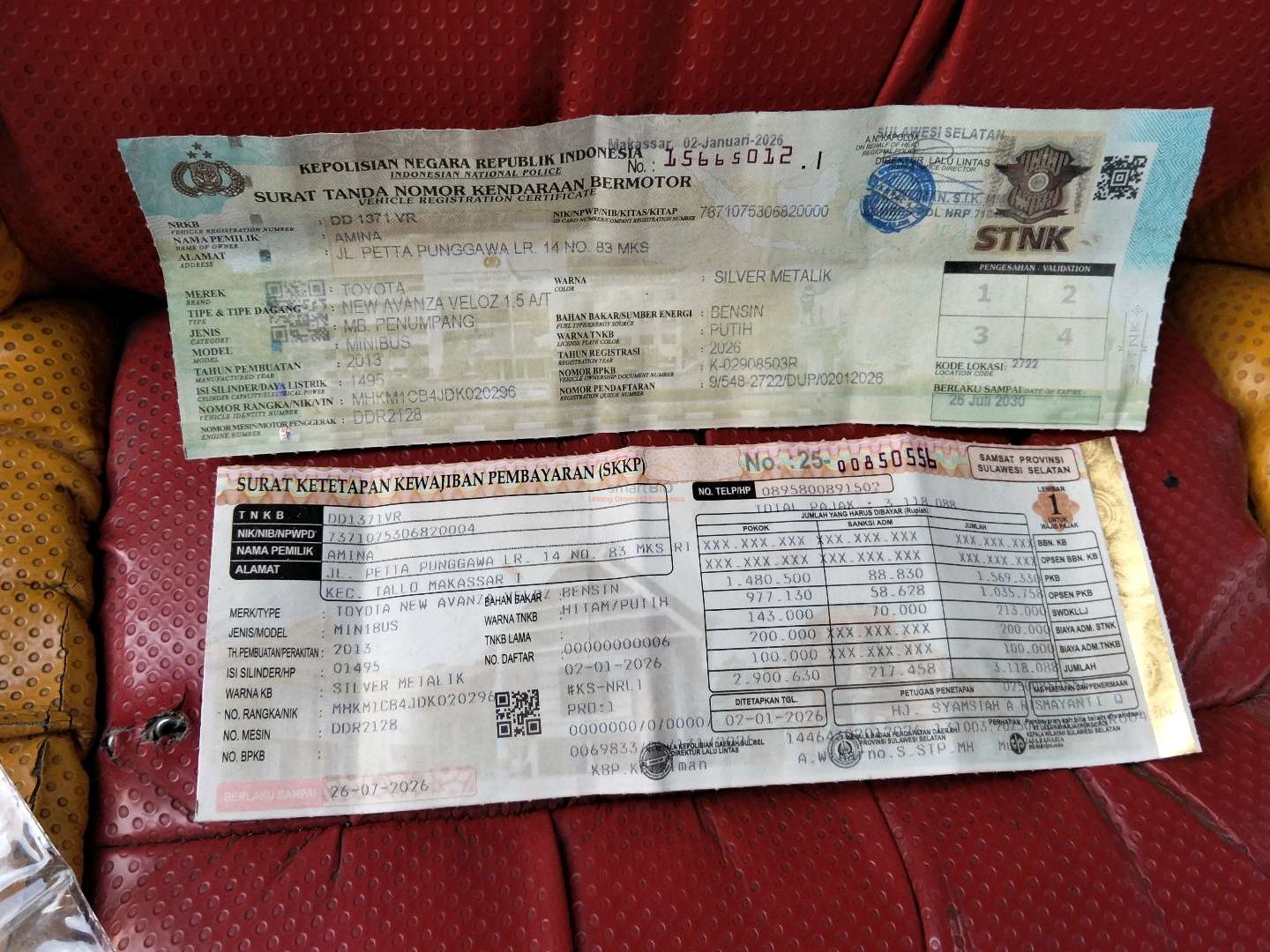 TOYOTA  AVANZA VELOZ 1.5