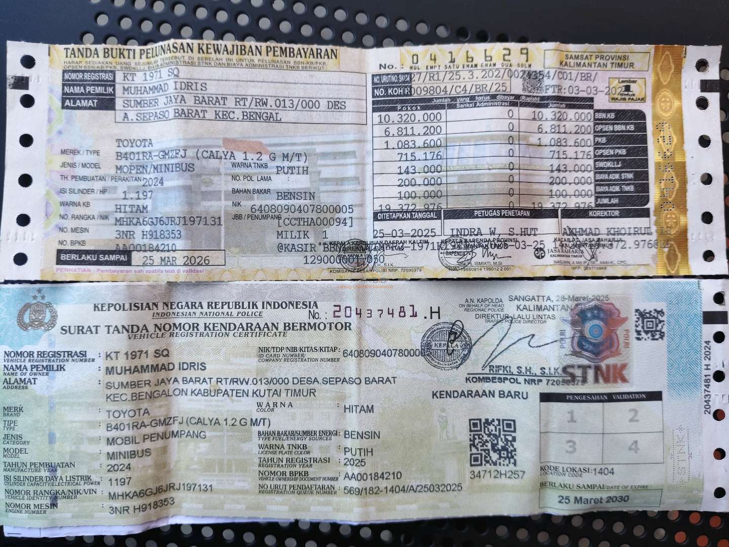 TOYOTA CALYA 1.2 G M/T