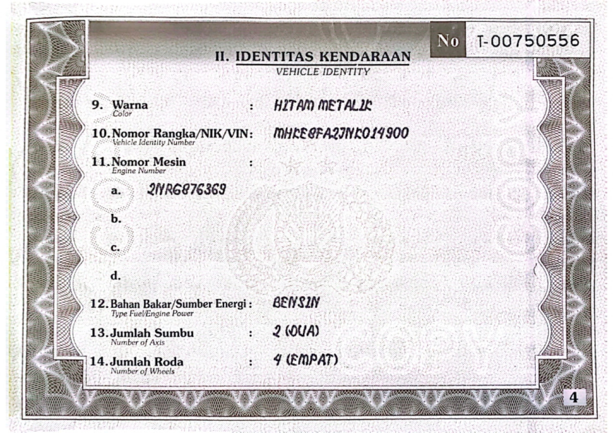 TOYOTA RUSH 1.5 G
