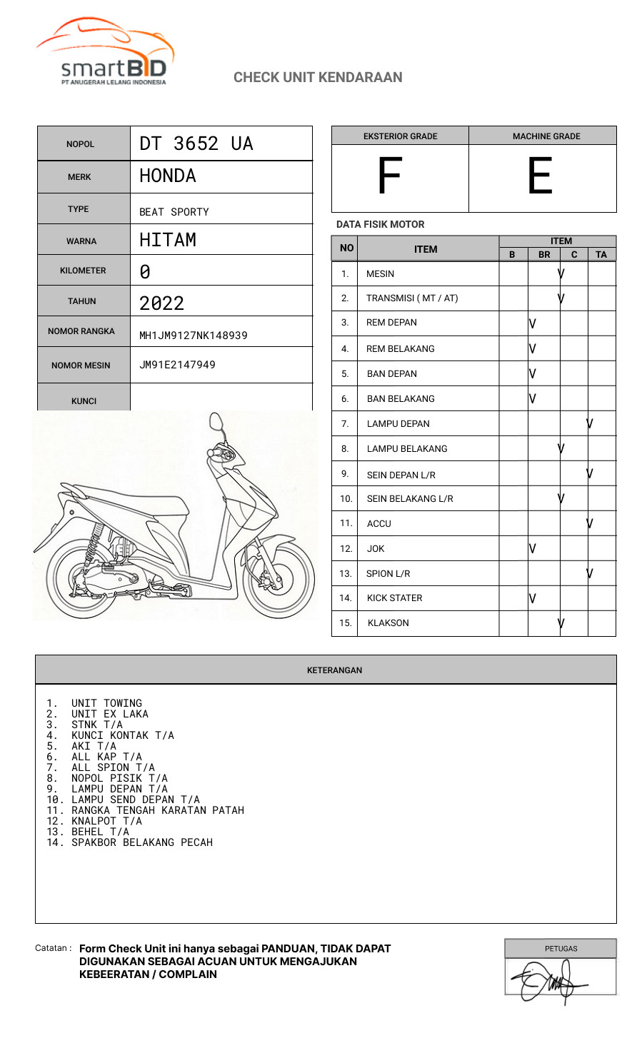HONDA  BEAT SPORTY