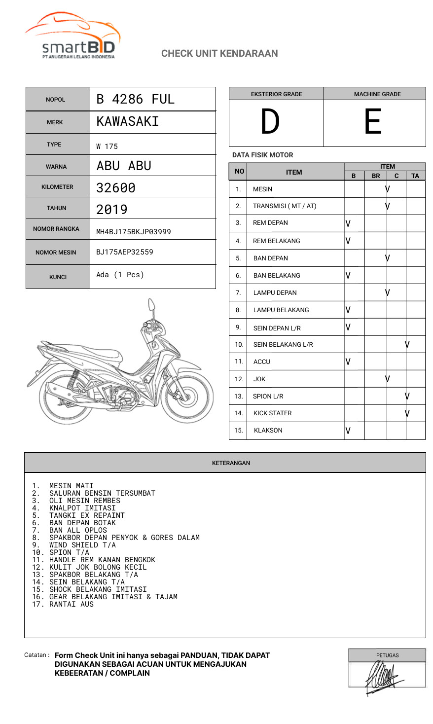 KAWASAKI W 175