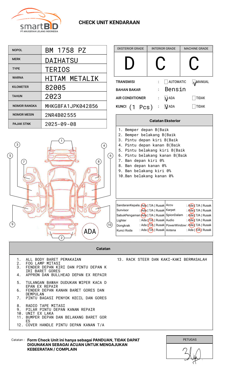 DAIHATSU TERIOS X