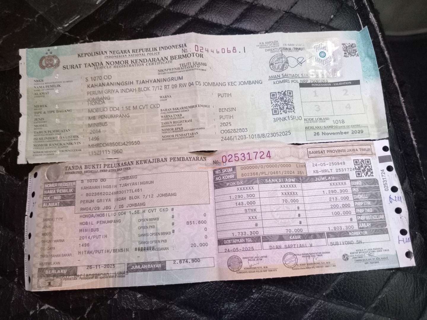 HONDA MOBILIO DD4 1.5E