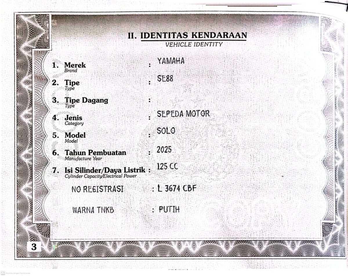 YAMAHA MIO M3 125