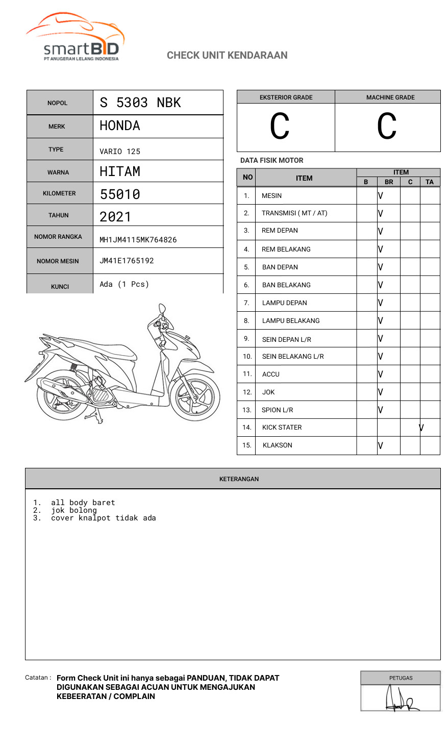 HONDA VARIO 125
