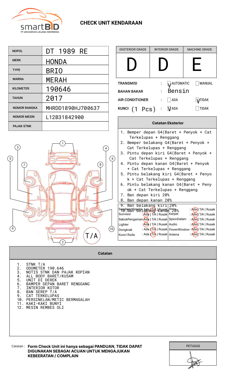 HONDA  BRIO