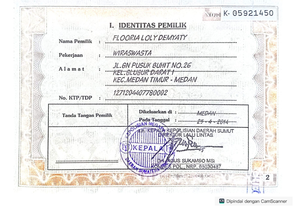 HONDA MOBILIO DD4 1.5 E M CVT CKD