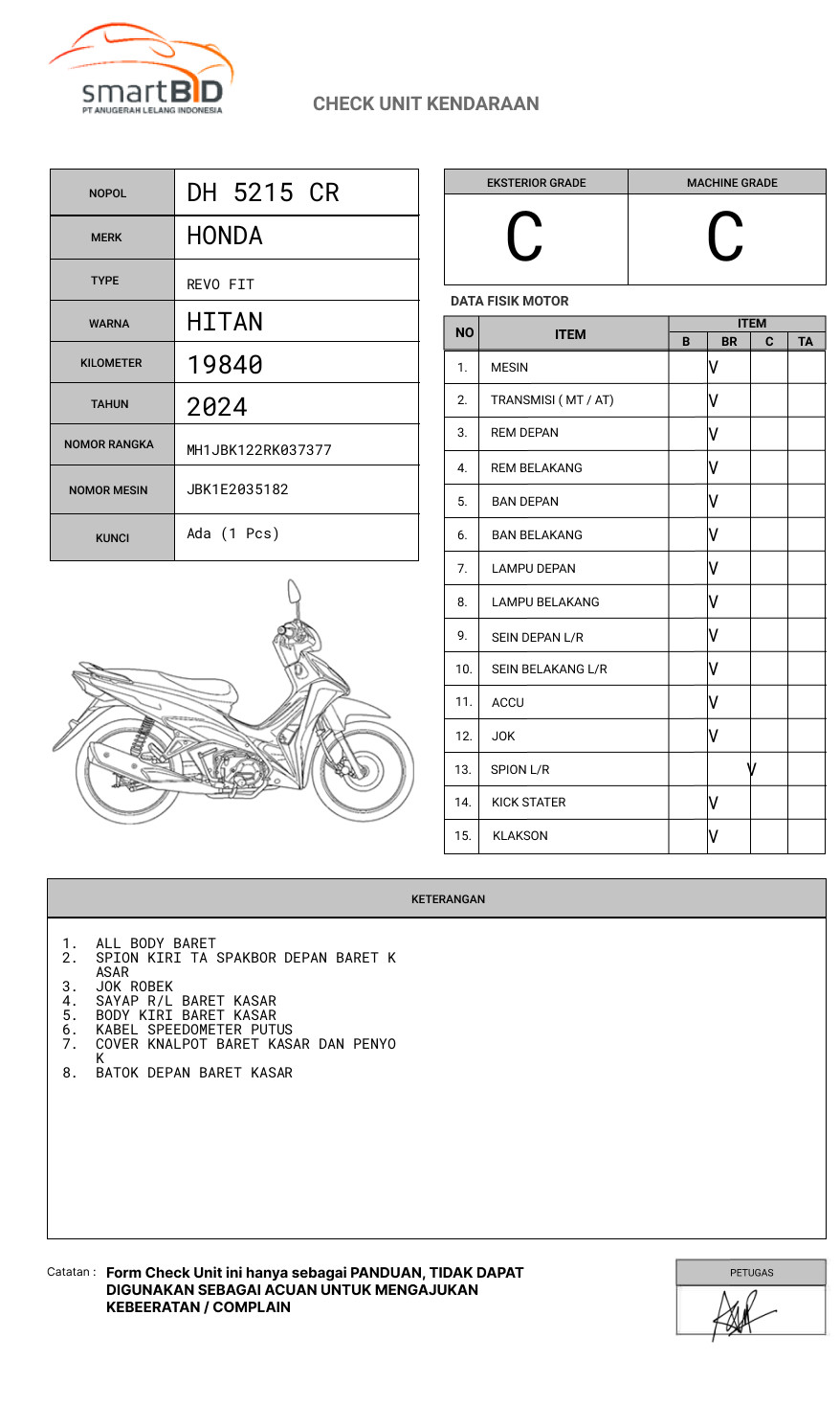 HONDA  REVO FIT