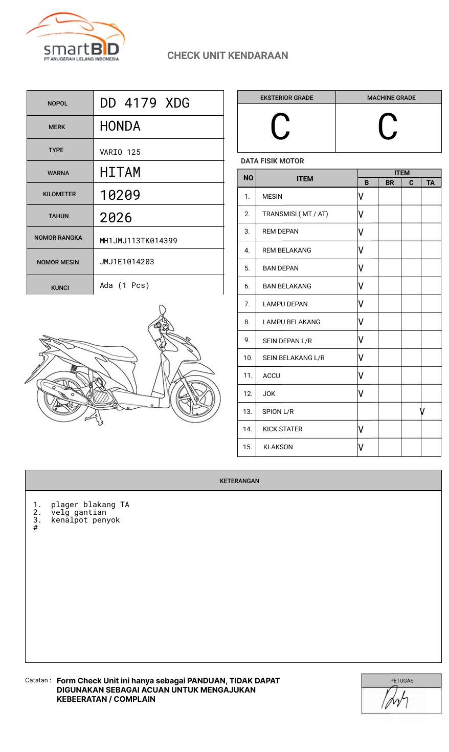 HONDA  VARIO 125