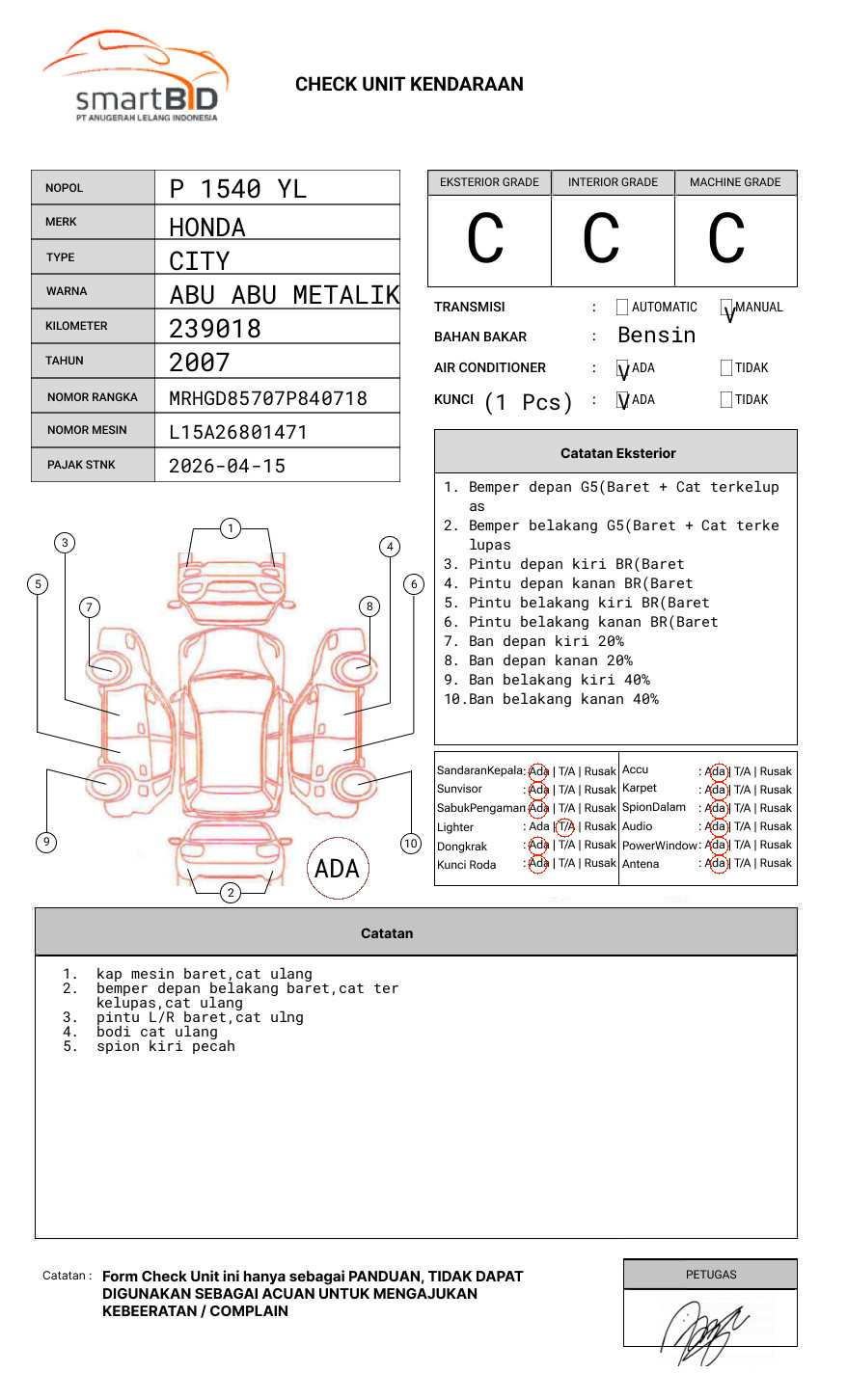 HONDA CITY GD8 1.5 IDSI