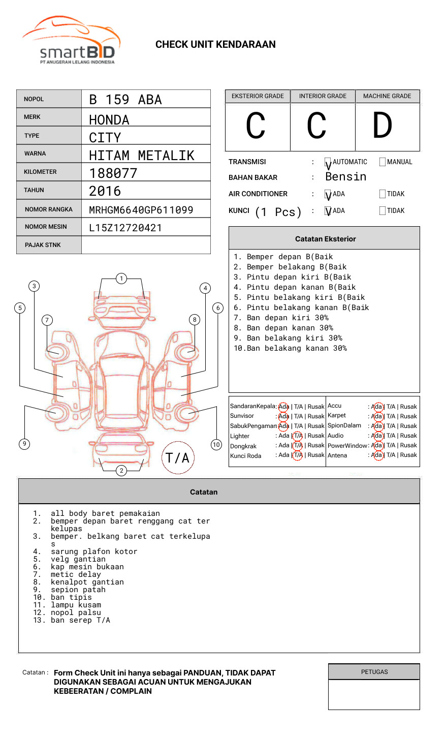 HONDA  CITY  GM6 1.5 RS