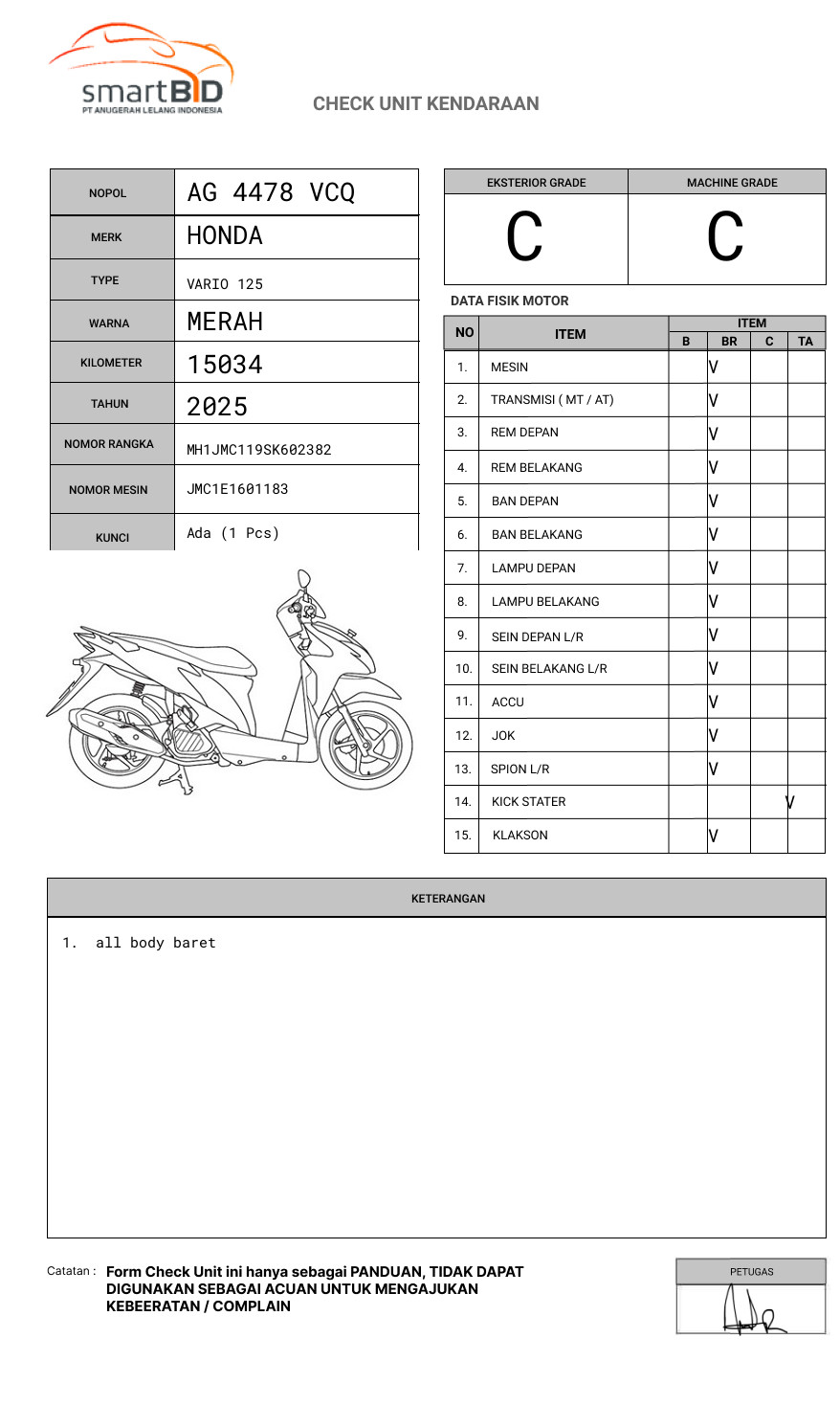 HONDA VARIO 125