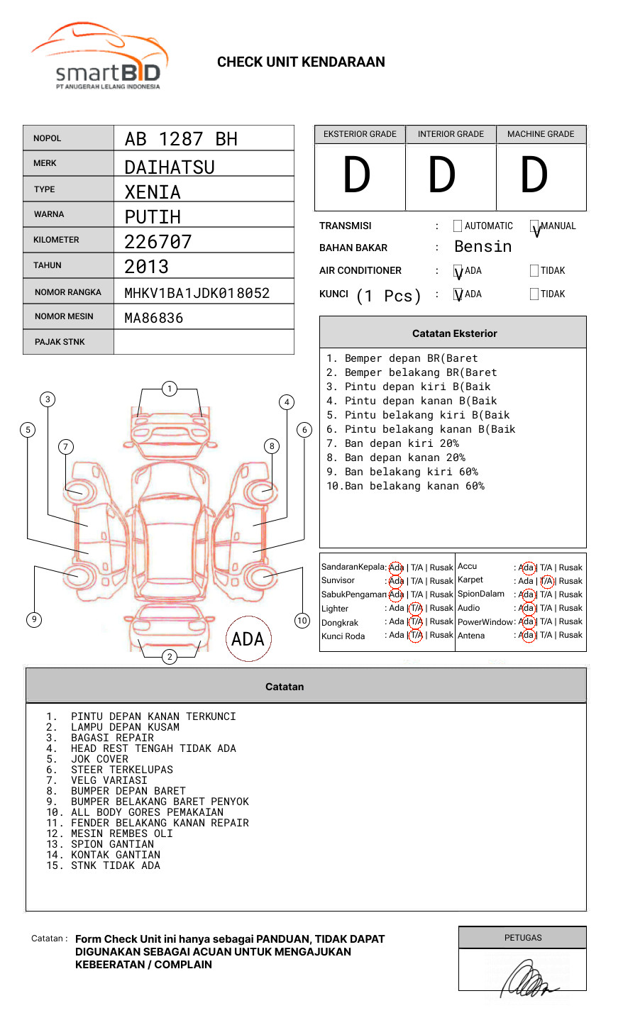 DAIHATSU  XENIA