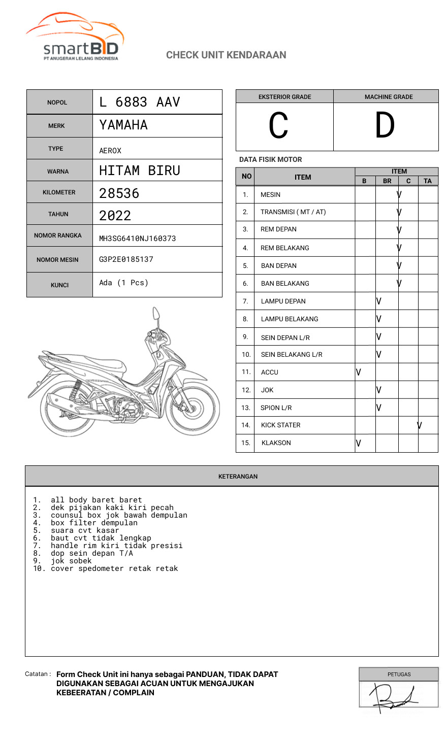 YAMAHA AEROX