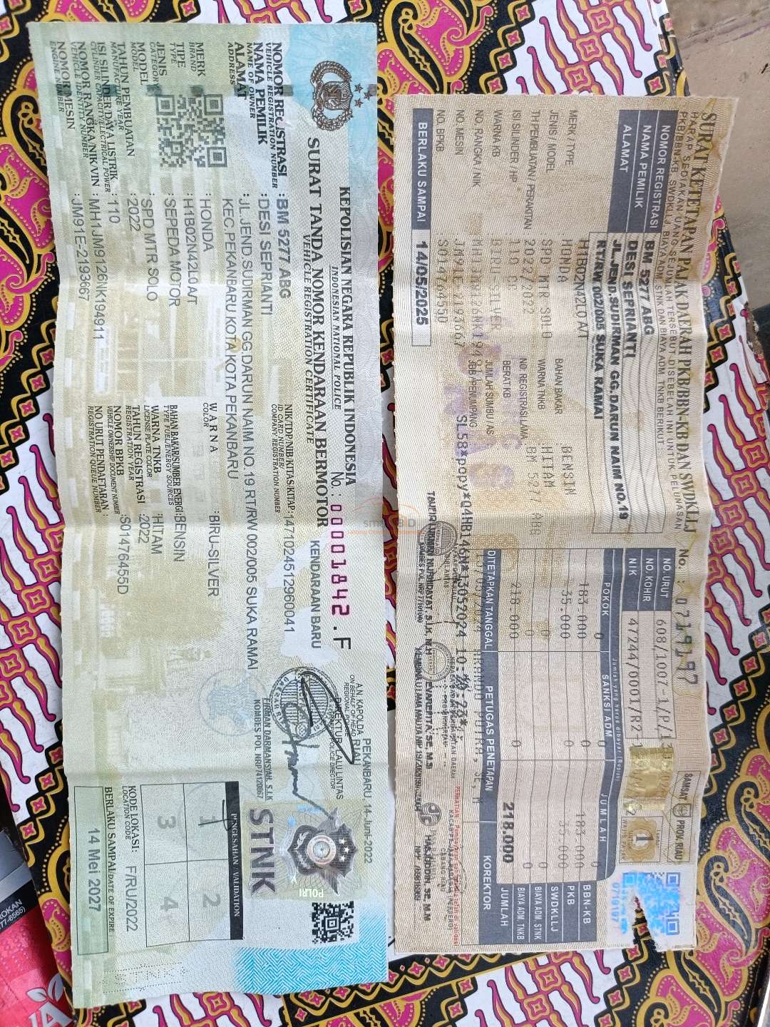 HONDA BEAT CBS FI CW
