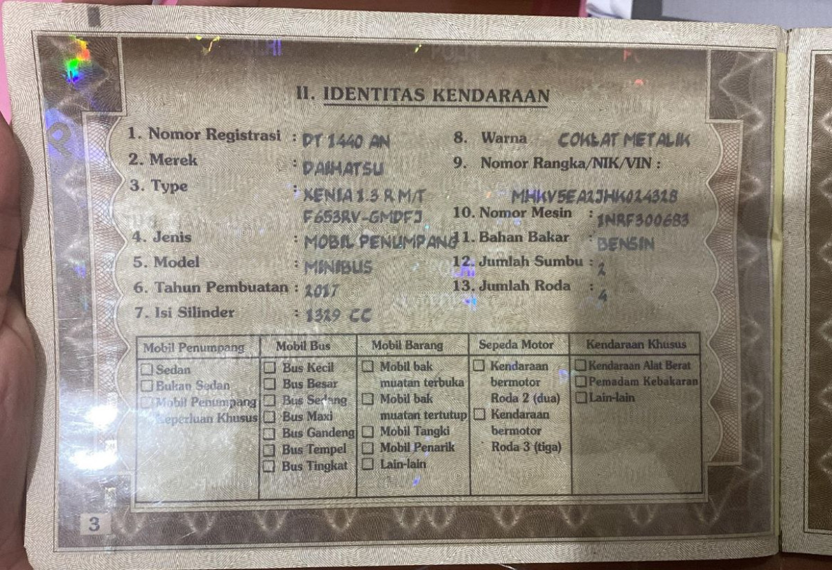DAIHATSU XENIA 1.3