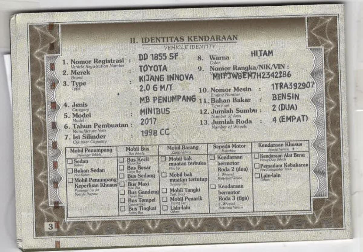TOYOTA INNOVA