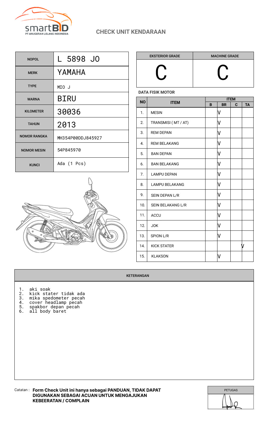 YAMAHA MIO J