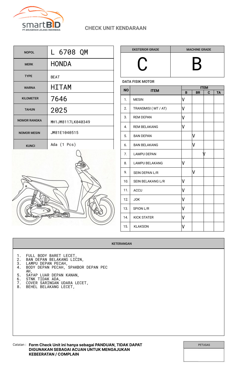 HONDA  BEAT