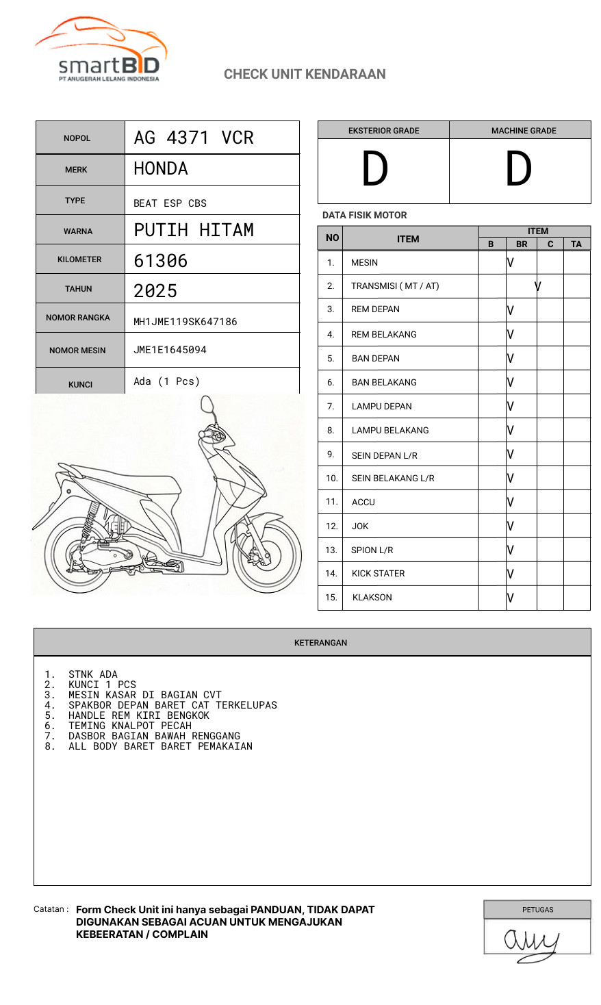 HONDA BEAT ESP CBS