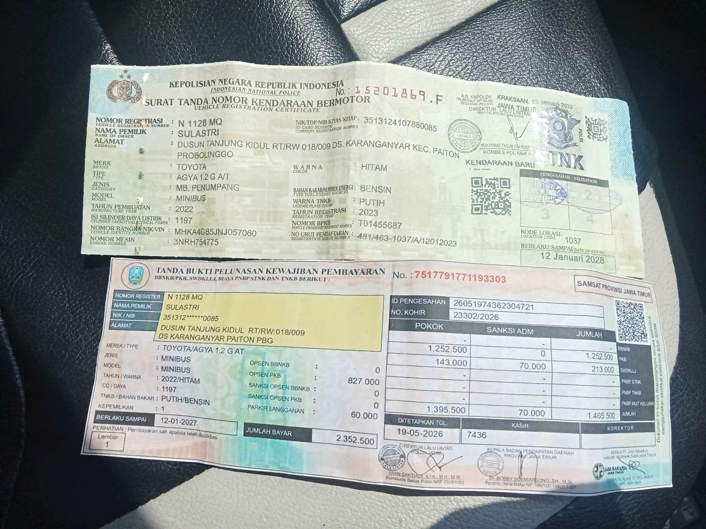TOYOTA AGYA 1.2 G