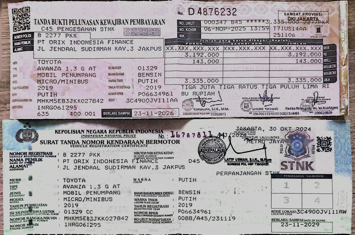 TOYOTA AVANZA 1.3 G