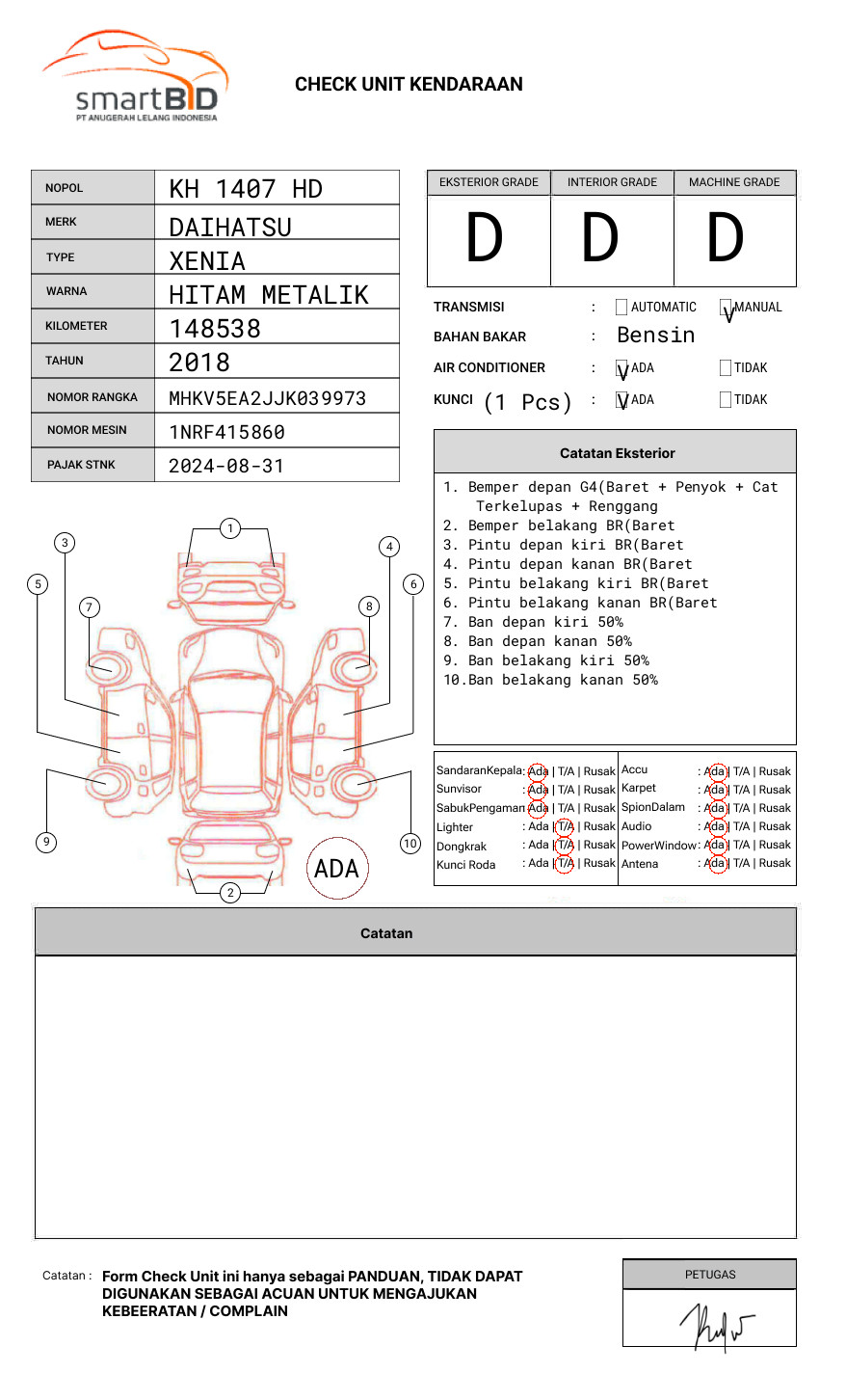 DAIHATSU XENIA