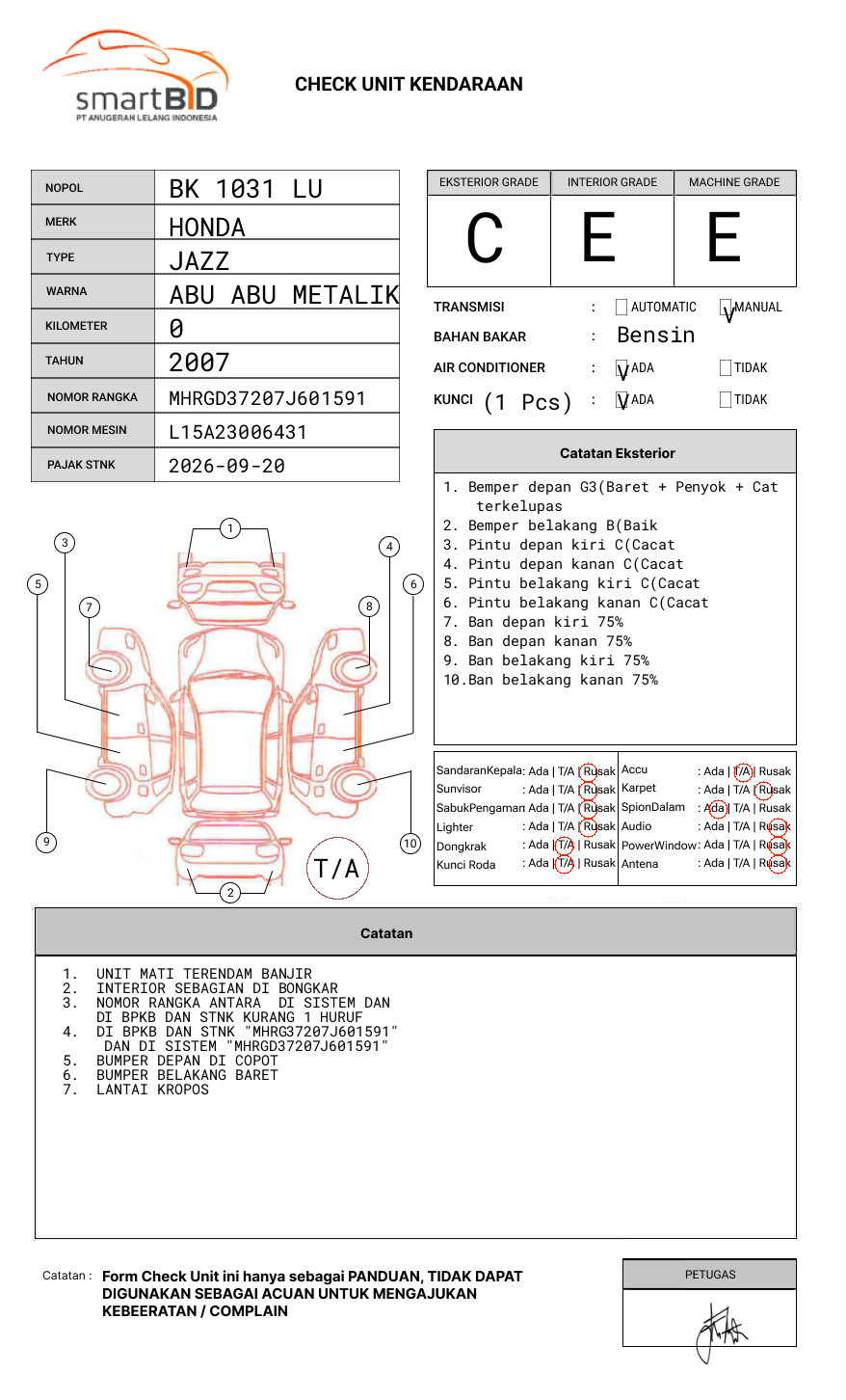 HONDA JAZZ