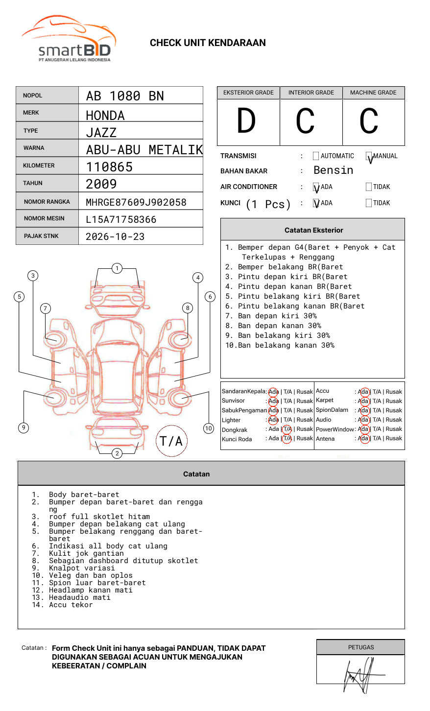 HONDA JAZZ
